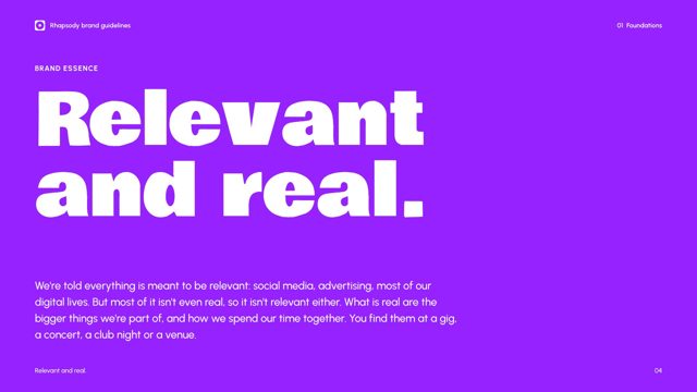 Page 4: brand essence